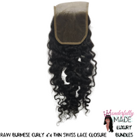 Wonderfully Made Luxury Raw HD 5*5 Lace Closures