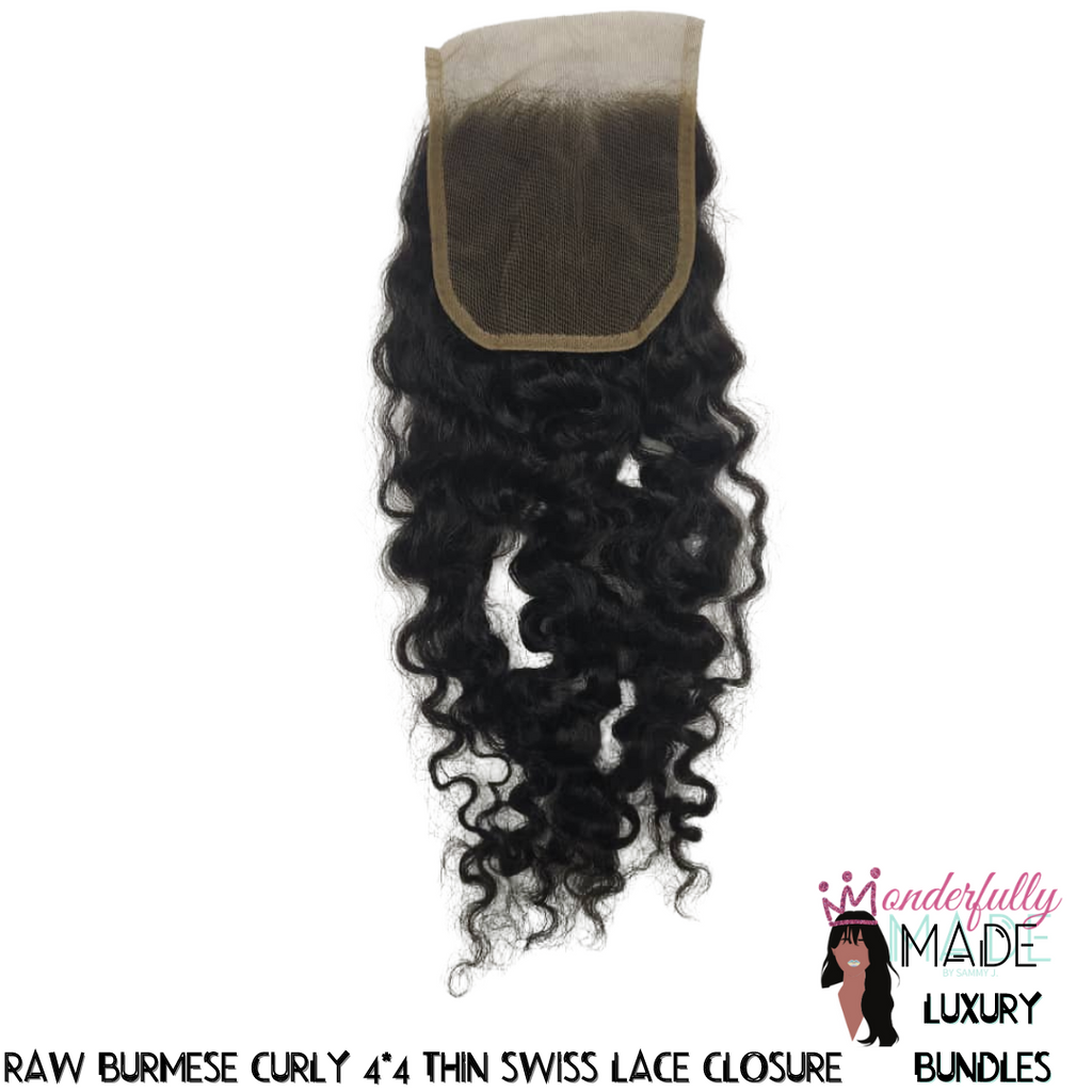 Wonderfully Made Luxury Raw Closures